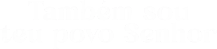 Coluna Também sou teu povo Senhor - Branco